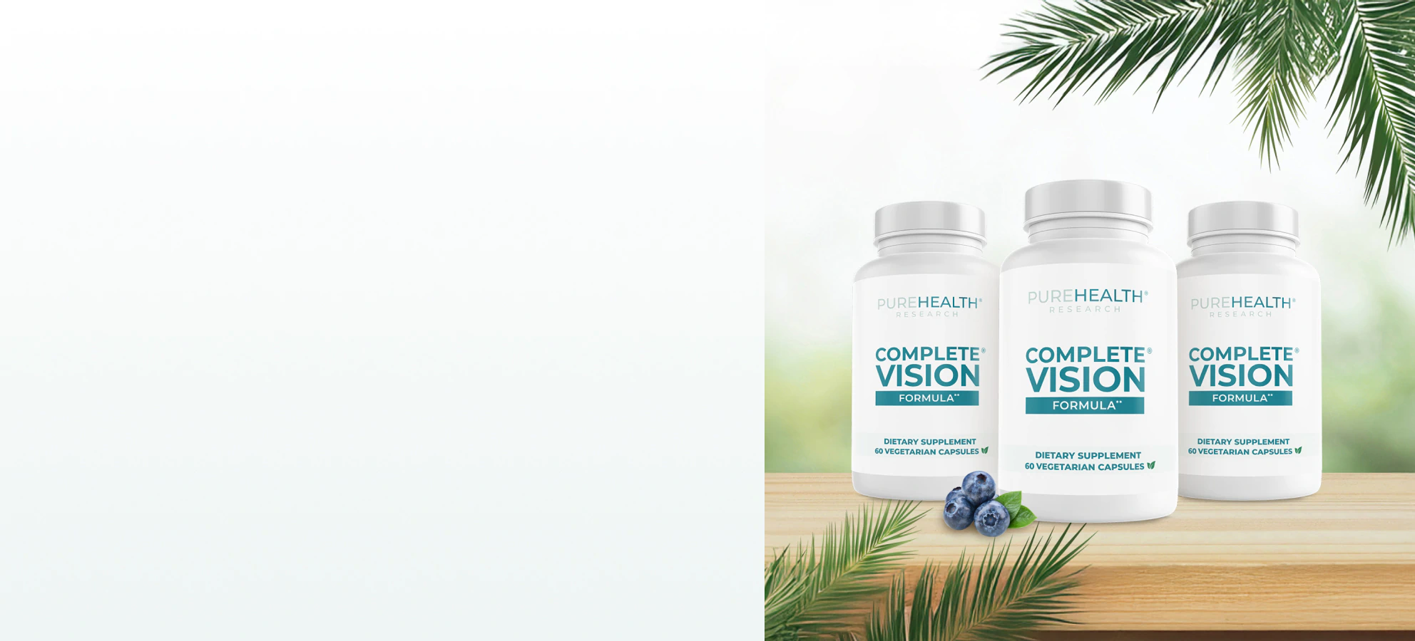 Supplements for vision support.