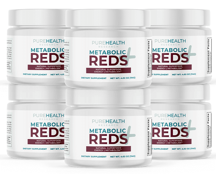 Metabolic Reds 6 Bottles